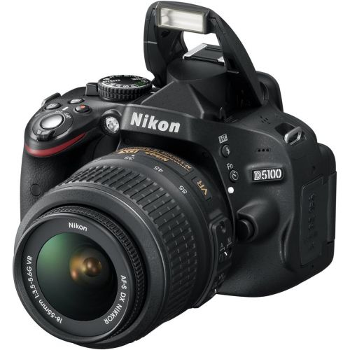  Nikon D5100 16.2MP Digital SLR Camera & 18-55mm VR Lens
