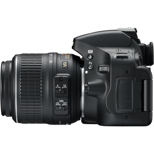  Nikon D5100 16.2MP Digital SLR Camera & 18-55mm VR Lens