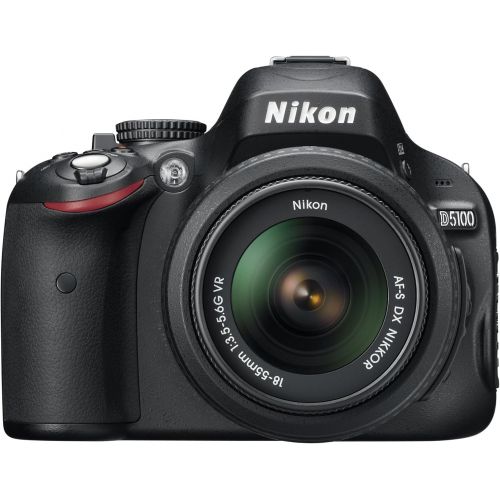  Nikon D5100 DSLR Camera with 18-55mm f3.5-5.6 Auto Focus-S Nikkor Zoom Lens (OLD MODEL)