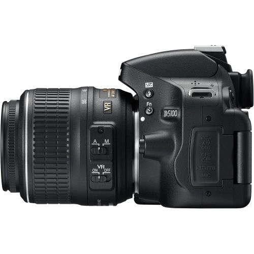  Nikon D5100 16.2MP CMOS Digital SLR Camera with 3-Inch Vari-Angle LCD Monitor (Body Only)