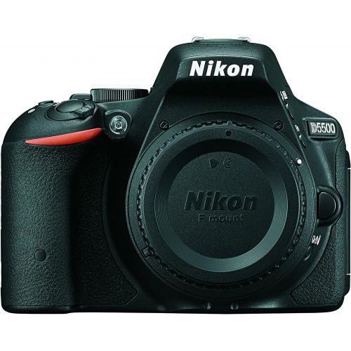  Nikon D5500 DX-format Digital SLR Body (Black)