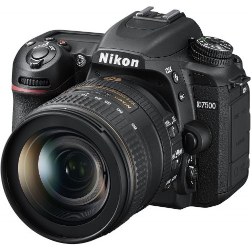  Nikon D7500 20.9MP DSLR Camera with AF-S DX NIKKOR 16-80mm f2.8-4E ED VR Lens, Black