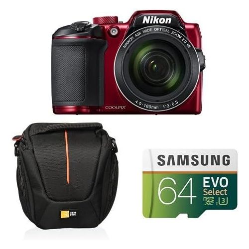  Nikon COOLPIX B500 Digital Camera (Black)