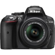 Nikon D5300 24.2 MP CMOS Digital SLR Camera with 18-55mm f3.5-5.6G ED VR Auto Focus-S DX NIKKOR Zoom Lens (Black)