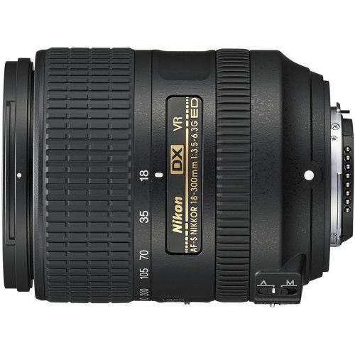  Nikon AF-S DX NIKKOR Vibration Reduction Zoom Lens with UV Protection Lens Filter - 67 mm