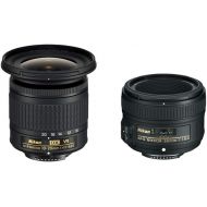 Nikon AF-S FX NIKKOR 50mm f1.8G Lens with Auto Focus and Circular Polarizer Filter - 58 mm