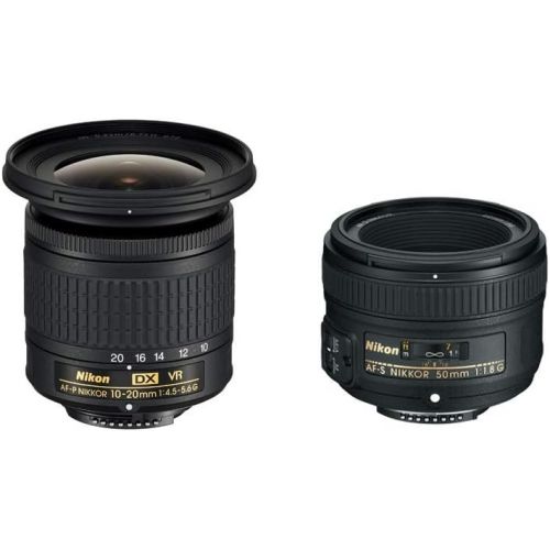  Nikon AF-S FX NIKKOR 50mm f1.8G Lens with Auto Focus and Circular Polarizer Filter - 58 mm