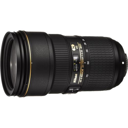  Nikon AF-S NIKKOR 24-70mm f2.8E ED VR Lens - International Version (No Warranty)