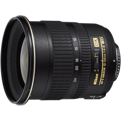  Nikon Zoom-Nikkor - Wide-Angle Zoom Lens - 12 Mm - 24 Mm - F4.0 G Ed-If Af-S Dx - Nikon F