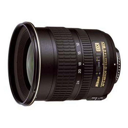  Nikon AF-S DX NIKKOR 12-24mm f4G IF-ED Zoom Lens with Auto Focus for Nikon DSLR Cameras