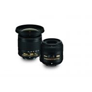 Nikon Landscape and Macro Two Lens Kit with 10-20mm and 40mm Nikkor Lenses + 16GB + Accessory Kit