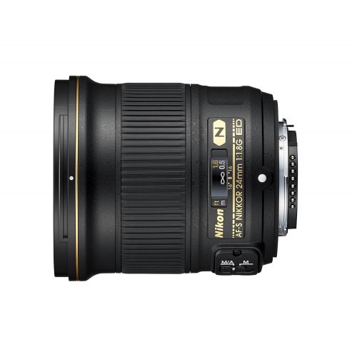  Nikon AF-S FX NIKKOR 24mm f1.8G ED Fixed Lens with Auto Focus for Nikon DSLR Cameras