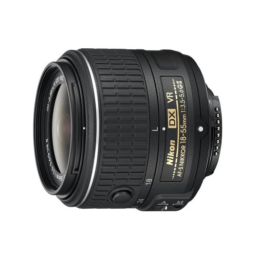  Nikon AF-S DX NIKKOR 18-55mm f3.5-5.6G Vibration Reduction II Zoom Lens with Auto Focus for Nikon DSLR Cameras