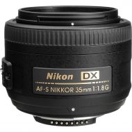 Nikon AF-S DX NIKKOR 35mm f1.8G Lens with Auto Focus for Nikon DSLR Cameras