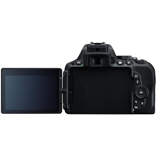  Nikon D5500 24.2 MP DSLR Camera With 3.2-Inch LCD 18-55 mm VR DX Lens (Black)(Certified Refurbished)