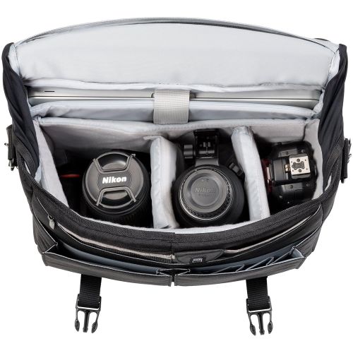  Nikon 17007 DSLR Camera Courier Bag with Tripod + Kit for D3200, D3300, D5300, D5500, D7100, D7200, D610, D750, D810