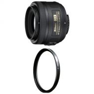 Nikon 35mm f1.8G AF-S DX Lens with B+W 52mm Clear UV Haze