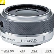 Nikon 1 NIKKOR 11-27.5mm f3.5-5.6 Lens (White) (3322) - (Certified Refurbished)
