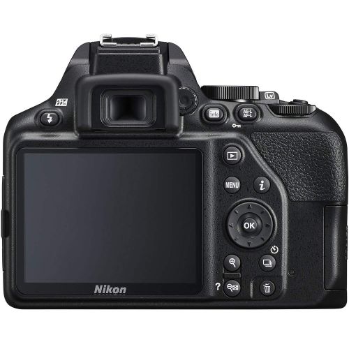  Nikon D3500 Digital SLR Camera & 18-55mm VR & 70-300mm DX AF-P Lenses with 32GB Card + Backpack + Battery + Charger + Tripod + Kit