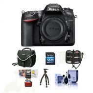 Nikon D7200 DX-Format Digital SLR Camera Body, Bundle with Camera Case, 16GB Class 10 SDHC Card, Cleaning Kit, FlexPod Pro Gripper Tripod, Memory Card Case, Mac Software Package