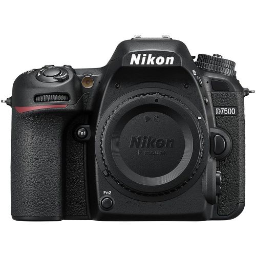  Nikon (1581) D7500 20.9MP DX-Format 4K Ultra HD DSLR Camera (Body Only) wAccessory Bundle Includes, Deco Gear Camera Bag (Medium) wAccessory Kit, 64GB Memory Card & Professional