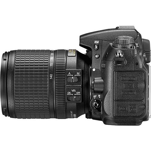  Nikon D7000 16.2MP DX-Format CMOS Digital SLR Camera with 18-140mm f3.5-5.6G ED VR AF-S DX NIKKOR Zoom Lens, Black