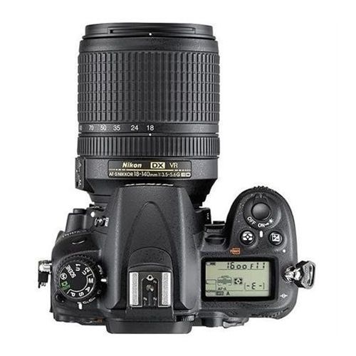  Nikon D7000 16.2MP DX-Format CMOS Digital SLR Camera with 18-140mm f3.5-5.6G ED VR AF-S DX NIKKOR Zoom Lens, Black