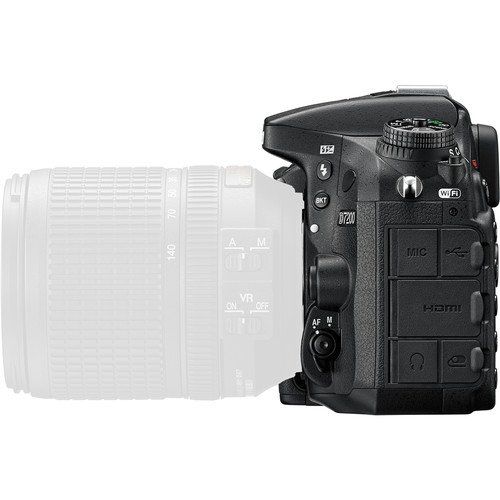  Nikon D7200 24.2 MP DSLR Camera (Black) wAF-P DX NIKKOR 18-55mm f3.5-5.6G VR Lens & AF-P DX NIKKOR 70-300mm f4.5-6.3G ED Lens Bundle includes 64GB Memory + Filters + Deluxe Bag