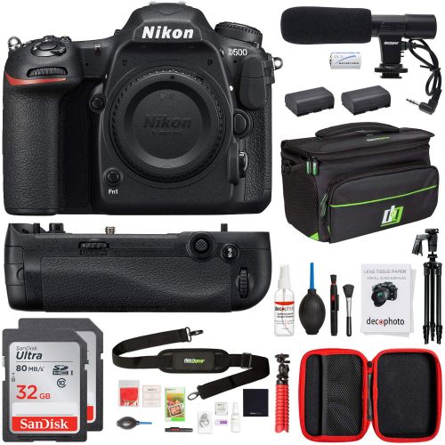  Nikon D750 DSLR 24.3MP HD 1080p FX-Format Digital Camera Multi-Battery Power Pack Battery Grip, 32GB Memory Card, Large Camera Backpack, 58-inch Tripod, Cleaning Kit Photo Editing