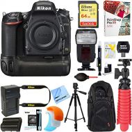 Nikon D750 FX-Format 24.3MP DSLR Camera (Body Only) + Deluxe Power Battery Grip Accessory Bundle