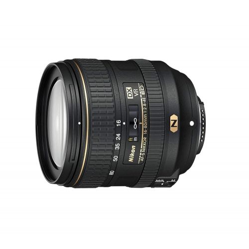  Nikon 16-80mm f2.8-4E VR DX AF-S ED Zoom-NIKKOR Lens - (Certified Refurbished)