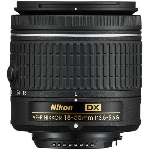  Nikon AF-P DX NIKKOR 18-55mm f3.5-5.6G Lens (Certified Refurbished)