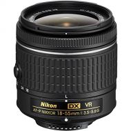 Nikon 18-55mm f3.5-5.6G VR AF-P DX Zoom-Nikkor Lens - (Certified Refurbished)
