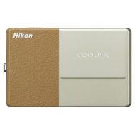 Nikon Coolpix S70 12.1MP Digital Camera with 3.5-inch OLED Touch Screen and 5x Wide Angle Optical Vibration Reduction (VR) Zoom (Champagne & Light Brown)