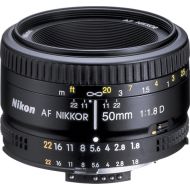 Bestbuy Nikon - AF NIKKOR 50mm f1.8D Standard Lens - Black