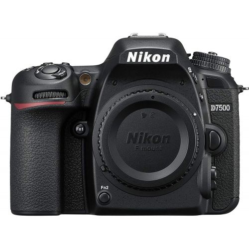  Nikon (EP) Nikon D7500DX-Format Digital SLR Camera with AF-P DX NIKKOR 18-55mm f3.5-5.6G VR Lens Professional Camera Accessories Bundle with 30 Items