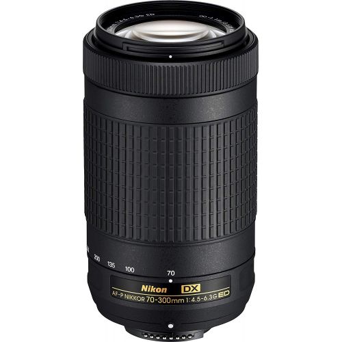  Nikon (GP) Nikon D3500 DSLR Camera wAF-P DX NIKKOR 70-300mm f4.5-6.3G ED Lens AF-P DX NIKKOR 18-55mm f3.5-5.6G VR Lens Professional Accessory Package