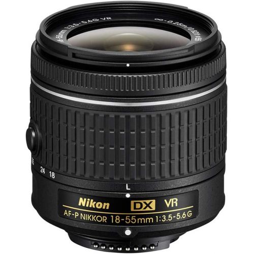 Nikon Intl Nikon D3500 DSLR Camera with 24.2MP Sensor, NIKKOR AF-P 18-55mm VR & 70-300mm Dual Zoom Lens Kit, 2 Pack Sandisk 32GB Memory Card + A-Cell Accessory Bundle (32GB)
