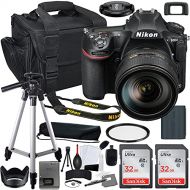 Nikon Intl. Nikon D850 DSLR Camera (1585) with 24-120mm Lens Bundle+ Accessory Kit Including 64GB Memory, UV Filter, Camera Case & More