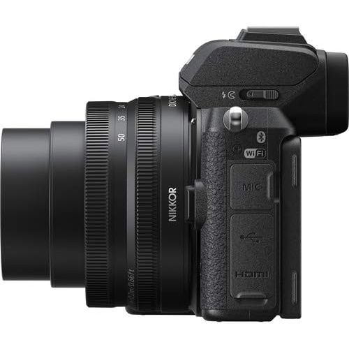  Nikon Intl. Nikon Z50 Mirrorless Digital Camera with 16-50mm Lens (1633) Bundle + Prime Accessory Kit Including 128GB Memory, Shotgun Microphone, Case, Hand Grip & More