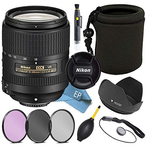  Nikon - Intl. Nikon AF-S DX NIKKOR 18-300mm f/3.5-6.3G ED VR Lens