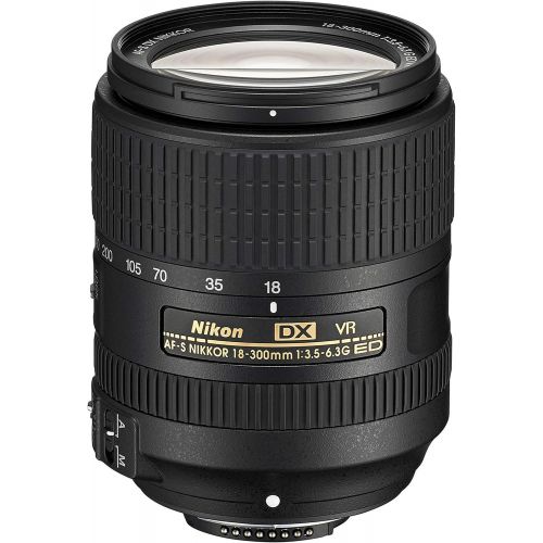  Nikon - Intl. Nikon AF-S DX NIKKOR 18-300mm f/3.5-6.3G ED VR Lens