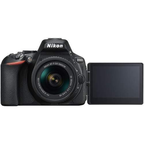  Nikon Intl. Nikon D5600 DX-Format DSLR Two Lens Import Kit with AF-P DX NIKKOR 18-55mm f/3.5-5.6G VR & AF-P DX NIKKOR 70-300mm f/4.5-6.3G ED + Deluxe Accessory Bundle Included Extra Lenses Mem