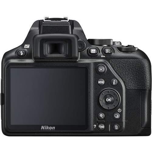  Nikon Intl. Nikon D3500 DSLR Camera with AF-P DX NIKKOR 18-55mm f/3.5-5.6G VR Lens + Deluxe Camera Case + 2 Pc 32GB Memory Bundle