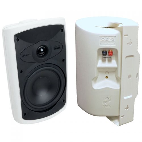  NILES Niles OS7.3 High-Performance IndoorOutdoor Loudspeaker Pair, White