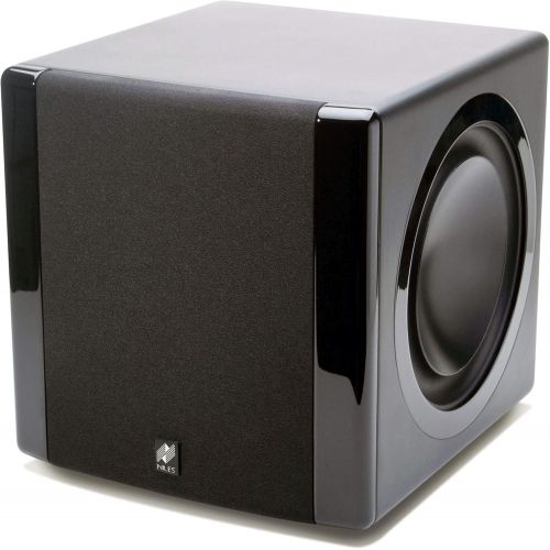  Niles SW8 Powered 1200 Watt Home Subwoofer with Wireless, High-Fidelity Audio Transmitter & Receiver Kit