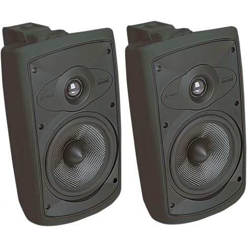  Niles OS6.5 Black (Pr) 6 Inch 2-Way High Performance Indoor Outdoor Speakers (FG00995)