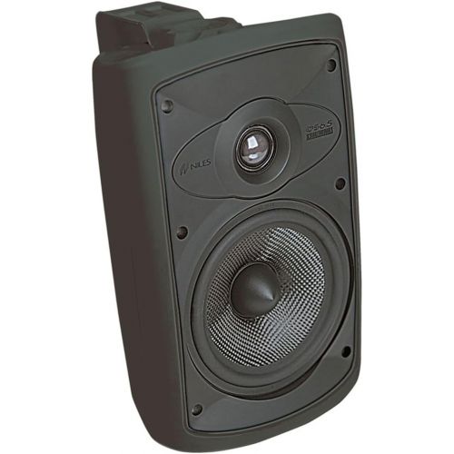  Niles OS6.5 Black (Pr) 6 Inch 2-Way High Performance Indoor Outdoor Speakers (FG00995)