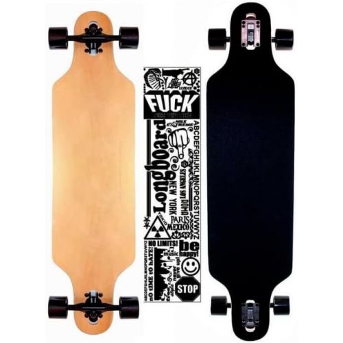  NILS Skateboard Longboard Funboard Komplettboard Abec7 Penny Board Skate 101 cm