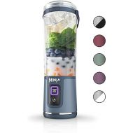 Ninja BC151NV Blast Portable Blender, Cordless, 18oz. Vessel, Personal Blender-for Shakes & Smoothies, BPA Free, Leakproof-Lid & Sip Spout, USB-C Rechargeable, Dishwasher Safe Parts, Denim Blue